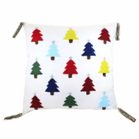 C & F Tannen Pillow - One Pillow 18 Inch, Cotton - Trees Silver Star Square A842982581 Perspective: Main