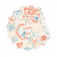 Shelly Shores Round Placemat, Set of 6