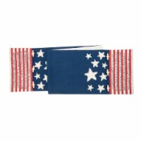 Patriotic American Flag 4th of July Table Runner