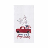 Proud To Be An American 4th of July Kitchen Towel