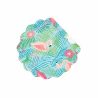 Isla Island Cotton Quilted Round Reversible Placemat Set of 6