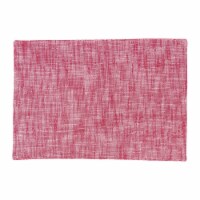 Chambray Slub Red Cotton July 4th Placemat Set of 6