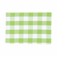 Franklin Checkered Plaid Sprout Placemat Set of 6