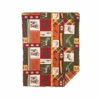 Keaton Forest Woven 48 x 60 Thanksgiving Throw Blanket