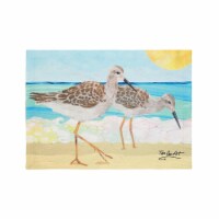 Sand Pipers Printed Placemat Set of 6