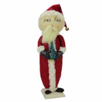 Gallerie II 17  Plush Arthur in a Santa Claus Costume Decorative Christmas Display Figure