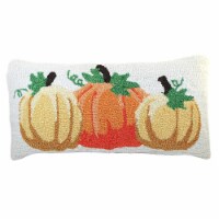 C & F Pumpkin Trio Pillow - One Pillow 12 Inch, Cotton - Thanksgiving Halloween C444383262 Perspective: Main