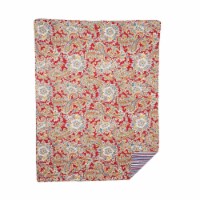 Rhapsody Paisley Quilted 48 x 60 Thanksgiving Throw Blanket