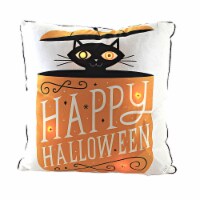 Home Decor Festive Freight Cat Pillow Led Halloween Black Kitten C86144191