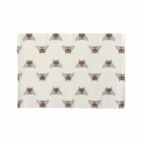 Bumble Bee Cotton Woven Placemat Set of 6
