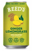 Reed's® Ginger Lemongrass Functional Soda Perspective: Main