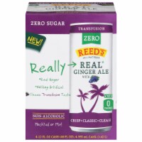 Reed’s Real Ginger Ale with Grapes Non-Alcoholic Mocktail or Mix