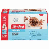 SlimFast Original Creamy Milk Chocolate Meal Replacement Shakes