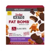 SlimFast Keto Fat Bomb Caramel Cup