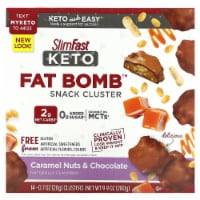 SlimFast® Keto Fat Bomb™ Caramel Nut Clusters