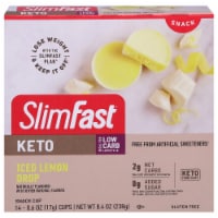 SlimFast® Keto Fat Bomb White Chocolate Lemon Bars