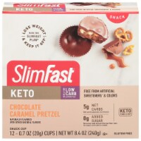 SlimFast Fat Bomb™ Keto Chocolate Caramel Pretzel Snack Cup