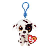 Ty Inc Beanie Boo Spotted Dog Clip - Luther