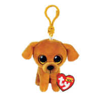 Ty Inc Beanie Boos Tan Dog Clip - ZuZu