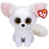 TY Inc Phoenix White Fox Plush Perspective: Main