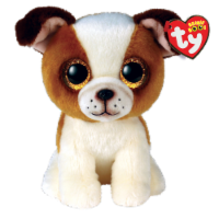 Ty Beanie Boos Rocky Plush Dog - Blue/Green/Gray, 8 in - Kroger