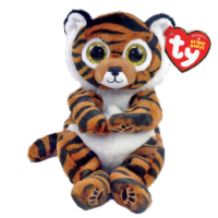 Ty Inc Original Beanie Baby Tiger Clip - Clawdia