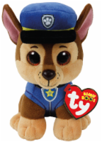 Ty Beanie Boos Chase Plush Dog - Brown/Blue Perspective: Main