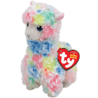 Ty Lola the Multi-Color Llama Beanie Boo Perspective: Main