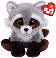 Ty Beanie Babies Bandit Plush Raccoon - Gray/Brown Perspective: Main