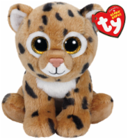 Ty Beanie Babies Freckles Plush Leopard - Brown/Black/White Perspective: Main