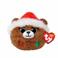Ty Inc. Pudding Bear Brown Ball Perspective: Main