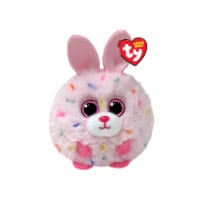 Ty Strawberry Bunny Ball Stuffed Animal - Pink Perspective: Main