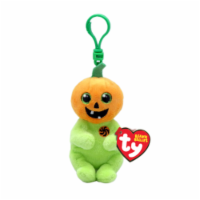Ty Halloween Pumpkin Beanie Plush Clip Perspective: Main