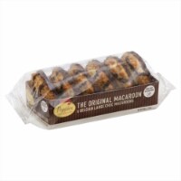 Poppies Large Belgian Chocolate Macaroons 6 Count