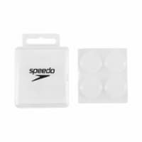 Speedo Silicone Ear Plugs - Clear Perspective: Main