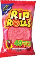 Rip Rolls® Strawberry Licorice Candy Roll Perspective: Main