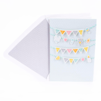 Signature Baby Card (#24): Hallmark New Baby Congratulations Greeting Card - Hello Little One Perspective: Main