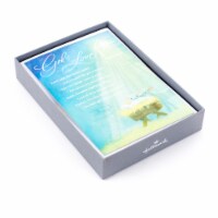 DaySpring God's Love Manger Scene Boxed Christmas Cards 16 Count Perspective: Main