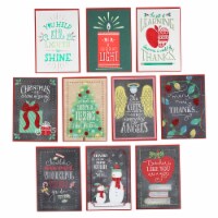Hallmark Christmas Cards for Teachers or Babysitters from Children Assortment Perspective: Main