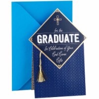 Hallmark  Mahogany Religious Graduation Card - Gold Tassel Your God-Given Gifts Perspective: Main