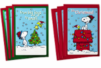Hallmark Peanuts Christmas Cards Assortment Perspective: Main