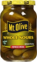 Mt. Olive Whole Sours Pickles Perspective: Main