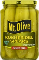 Mt Olive Kosher Dill Pickle Spears