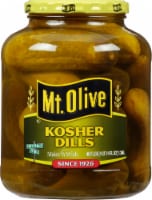 Mt. Olive Kosher Dills Pickles - 46 fl oz jar Perspective: Main