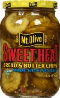 Mt. Olive Sweet Heat Bread & Butter Pickle Chip Perspective: Main