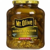 Mt. Olive Kosher Petite Dills Fresh Pack Pickles Perspective: Main