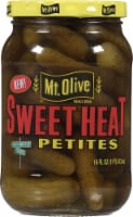 Mt. Olive Sweet Heat Petites Bread & Butter Pickles Perspective: Main