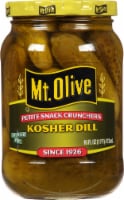 Mt Olive Petite Snack Crunchers Kosher Dill Pickles