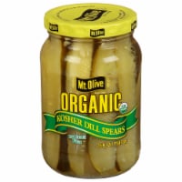 Mt. Olive Organic Kosher Dill Spears