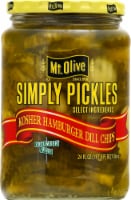 Mt. Olive Simply Pickles Kosher Hamburger Dill Chips